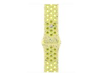 Apple Nike - Bånd for smart armbåndsur - 46mm - S/M-størrelse - volt splash MXU73ZM/A