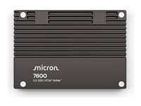 Micron 7600 PRO - SSD - Read Intensive - kryptert - 1.92 TB - intern - 2.5" - U.2 PCIe 5.0 x4 (NVMe) - FIPS 140-3 Level 2 - TCG Opal Encryption MTFDLAL1T9THG-1BP1DFCYYR