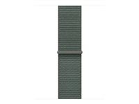 Apple - Sløyfe for smart armbåndsur - 40mm - 130 - 200 mm - grågrønn MDUW4ZM/A