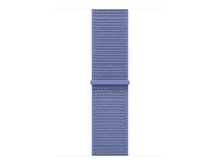 Apple - Sløyfe for smart armbåndsur - 40mm - 130 - 200 mm - gravmyrt - for Watch Hermès Series 7, Hermès Series 9, Nike Series 7, Series 10, Series 8, Series 9 MDUX4ZM/A