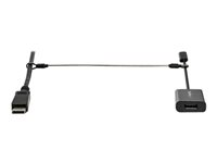 StarTech.com 5-Pack Security Cable Tethers for Adapters & Dongles, Universal Cable Adapter Tether, Tether Cables, Adjustable Length Anti-Theft Cable Tether Lock Kit, Steel Cable Tether - Dongle Cable Tether (CONNLOCKPK5) - Sikkerhetskabel - sølv - 30 cm (en pakke 5) CONNLOCKPK5