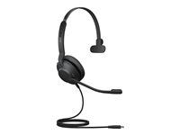 Jabra Evolve2 30 SE MS Mono - Hodesett - on-ear - kablet - USB-C, USB-A - lydisolerende - Certified for Microsoft Teams 23189-899-779