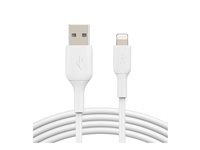 Belkin BoostCharge - Lightning-kabel - Lightning hann til USB hann - 2 m - hvit CAA001BT2MWH