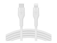 Belkin BOOST CHARGE - Lightning-kabel - 24 pin USB-C hann til Lightning hann - 1 m - hvit CAA009BT1MWH