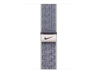 Apple Nike - Sløyfe for smart armbåndsur - 42mm - 130 - 190 mm - blå/grå MXTX3ZM/A