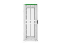 APC NetShelter SX Gen 2 - Rack skap - 1991 H x 750W x 1200D mm, med sider - står på gulv - hvit - 42U - 19" AR3350W2