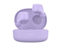 Belkin SoundForm Bolt - True wireless-hodetelefoner med mikrofon - i øret - Bluetooth - lavendel AUC009BTLV