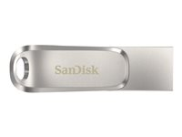 SanDisk Ultra Dual Drive Luxe - USB-flashstasjon - 1 TB - USB 3.2 Gen 1 / USB-C SDDDC4-1T00-G46