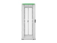 APC NetShelter SX Gen 2 - Rack skap - 1991 H x 800W x 1200D mm, med sider - står på gulv - hvit - 42U - 19" AR3380W2