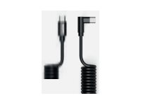 PORT Connect - USB-kabel - 24 pin USB-C (hann) vinklet til 24 pin USB-C (hann) rett - 1 m - spring cable (en pakke 10) 900054P10