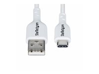 1m White USB-A to USB-C Charging Cable USB2AC1MNCWHE