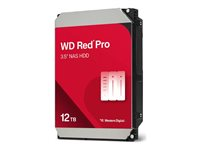 WD Red Pro WD122KFBX - Harddisk - 12 TB - intern - 3.5" - SATA 6Gb/s - 7200 rpm - buffer: 512 MB 7211312T-7050000-000-RS
