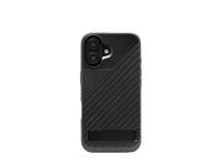 ZAGG Denali Snap - Baksidedeksel for mobiltelefon - med stativ - MagSafe-samsvar - termoplast-polyuretan (TPU), grafen - for Apple iPhone 16 702315250