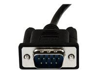 StarTech.com 1m Black DB9 RS232 Serial Null Modem Cable F/M - DB9 Male to Female - 9 pin Null Modem Cable - 1x DB9 (M), 1x DB9 (F), Black - Null modem-kabel - DB-9 (hunn) til DB-9 (hann) - 1 m - svart - for P/N: 1P3FPC-USB-SERIAL, ICUSB2321F, ICUSB2324, ICUSB2324I, ICUSB232PRO, ICUSB232V2 SCNM9FM1MBK