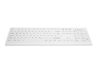Active Key MedicalKey AK-C8100 - Tastatur - trådløs - 2.4 GHz - Nordisk - hvit AK-C8100F-FU1-W/NOR