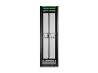 APC NetShelter SX Gen 2 - Rack skap - 1991 H x 600W x 1200D mm, med sider - står på gulv - svart - 42U - 19" - TAA-samsvar AR3300B2