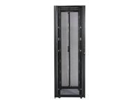 APC NetShelter SX Enclosure with Sides - Rack skap - svart - 48U - 19" - TAA-samsvar AR3357SP