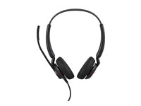 Jabra Engage 40 Stereo - Hodesett - on-ear - kablet - USB-A, USB-C - lydisolerende - Optimert for UC 4099-419-269