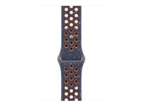 Apple Nike - Bånd for smart armbåndsur - 46mm - M/L (passer håndledd på 160 - 210 mm) - blå flamme MYLC3ZM/A