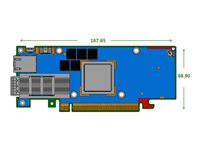 NVIDIA BlueField-3 E-Series B3140H - nettverksadapter - PCIe 5.0 x16 - 400 Gigabit QSFP112 x 1 900-9D3D4-00NN-HA0