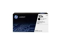 Q7553X-PROMOKIT inneholder 2 stkQ7553XHP LaserJet Black Print Cartridge with Smart Printing Technology, 7000pPasser til HP LaserJet P2015/M2727-series Q7553X-PROMOKIT
