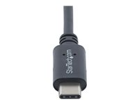StarTech.com 2m 6 ft USB C Cable - M/M - USB 2.0 - USB-IF Certified - USB-C Charging Cable - USB 2.0 Type C Cable (USB2CC2M) - USB-kabel - 24 pin USB-C (hann) til 24 pin USB-C (hann) - Thunderbolt 3 / USB 2.0 - 2 m - svart - for P/N: DKT30CHD, HB30C1A1CPD, HB30C3A1CFBW USB2CC2M