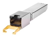 HPE - SFP+ transceivermodul - 10GbE - 10GBase-T - RJ-45 - opp til 30 m - for HPE SN2010M 25GbE; Virtual Connect Flex-10/10D, FlexFabric 10Gb/24-Port 813874-B21