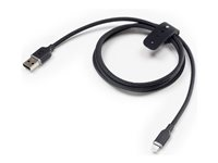 mophie charge stream - Lightning-kabel - USB hann til Lightning hann - 2 m - hvit - USB Power Delivery (12W) 409912824