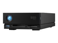 LaCie 1big Dock SSD Pro STHW4000800 - Harddiskarray - 4 TB - 1 brønner - SSD 4 TB x 1 - Thunderbolt 3, USB 3.1 (ekstern) - med 5-års Rescue Data Recovery Service Plan STHW4000800