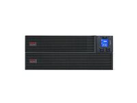 APC Easy UPS On-Line - UPS (kan monteres i rack) - forlenget batterilevetid - AC 220/230/240 V - 1800 watt - 2000 VA - enkeltfase - blysyre - USB, serial - utgangskontakter: 4 - 4U - Europa - svart, RAL 7010 SRV2KRILRK-E