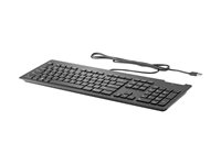 HP Business Slim v2 - Tastatur - USB - QWERTY - Engelsk A71J9AA#ABB