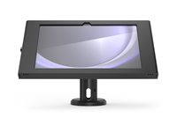 Compulocks Surface GO 1-4 Gen Apex Enclosure Tilting Stand 4" Black - Stativ - synlige foran/bak kamera og sensorer - for nettbrett - vippbar - låsbar - metallramme - svart - for Microsoft Surface Go, Go 2, Go 3, Go 4 for Business TCDP04510APXB