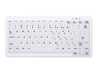 Active Key MedicalKey AK-C4110 - Tastatur - trådløs - 2.4 GHz - USA - hvit AK-C4110F-FU1-W/US