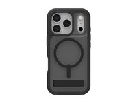 ZAGG Rainier Snap - Baksidedeksel for mobiltelefon - robust - med stativ - MagSafe-samsvar - grafen - røykeblakk - for Apple iPhone 17 Pro 702319174