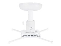 Multibrackets M Universal Ceilingmount - Monteringssett (takmontering, monteringsarm) - for projektor - hvit - takmonterbar 7350073730735