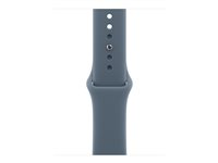 Apple - Bånd for smart armbåndsur - 40mm - M/L-størrelse - anker blå - for Watch Hermès Series 7, Hermès Series 9, SE 3, Series 10, Series 11, Series 8, Series 9 MFFW4ZM/A