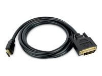 StarTech.com - Adapterkabel - TAA-samsvar - HDMI hann til DVI-D hann - 1.8 m - passiv, toretnings SKHD2DVI06-TAA