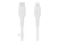 Belkin BOOST CHARGE - Lightning-kabel - 24 pin USB-C hann til Lightning hann - 2 m - hvit CAA009BT2MWH