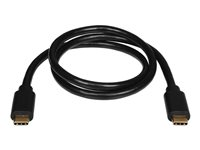 PORT Connect - USB-kabel - 24 pin USB-C (hann) til 24 pin USB-C (hann) - USB 3.1 Gen 2 - 1 m - USB Power Delivery (60W) 900074