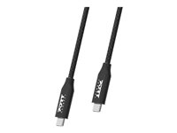 PORT - USB-kabel - 24 pin USB-C (hann) til 24 pin USB-C (hann) - USB 3.2 Gen 2 - 2 m - USB Power Delivery (100 W), up to 20 Gbps data transfer rate 900057