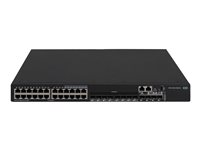 HPE FlexNetwork 5140 HI - Switch - 1-spors - L3 - Styrt - 24 x 10/100/1000 + 8 x kombo-Gigabit SFP + 4 x 10 Gigabit Ethernet / 1 Gigabit Ethernet SFP+ - luftflyt fra side til bakside - rackmonterbar R9L61A