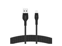 Belkin BOOST CHARGE - Lightning-kabel - USB hann til Lightning hann - 2 m - svart CAA010BT2MBK