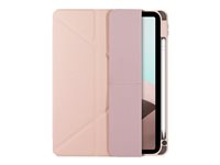 dbramante1928 London ICON - Lommebok for nettbrett - plastikk - rosa sand - for Apple 10.9-inch iPad (10. generasjon); iPad (A16) LOIPICPI6824