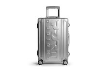 PORT VAL - Spinner for clothes - hardside - aluminium - grå 100150