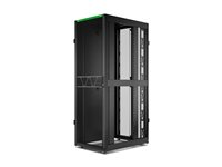 APC NetShelter SX Gen 2 - Rack skap - 2124 H x 750W x 1070D mm, med sider - står på gulv - svart - 42U - 19" - TAA-samsvar AR3155B2