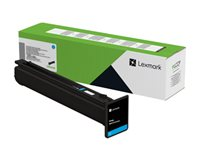 Lexmark - Cyan - original - boks - tonerpatron LCCP, LRP 77L2HC0