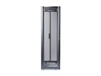 APC NetShelter SX Enclosure with Roof and Sides - Rack - svart - 42U - 19" - TAA-samsvar AR3300