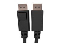 C2G 6ft (1.8m) C2G TAA-Compliant DisplayPort Cable with Latches - 8K 60Hz - DisplayPort-kabel - TAA-samsvar - DisplayPort (hann) låst til DisplayPort (hann) låst - DisplayPort 1.4 - 30 V - 1.8 m - toretnings, 8 K 60 Hz (7680 x 4320) støtte - svart C2G50113