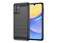 Insmat C&S Style - Baksidedeksel for mobiltelefon - kullstoff-fiber - for Samsung Galaxy A15 5G 650-1219