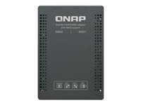 QNAP QDA-A2MAR - Intern RAID-brønn - 2,5" til 2 x M.2 - RAID JBOD, 0, 1 - SATA 6Gb/s QDA-A2MAR